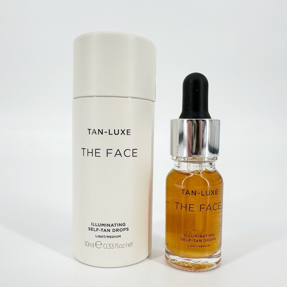 NEW Tan-Luxe The Face Illuminating Self-Tan Drops Light Medium